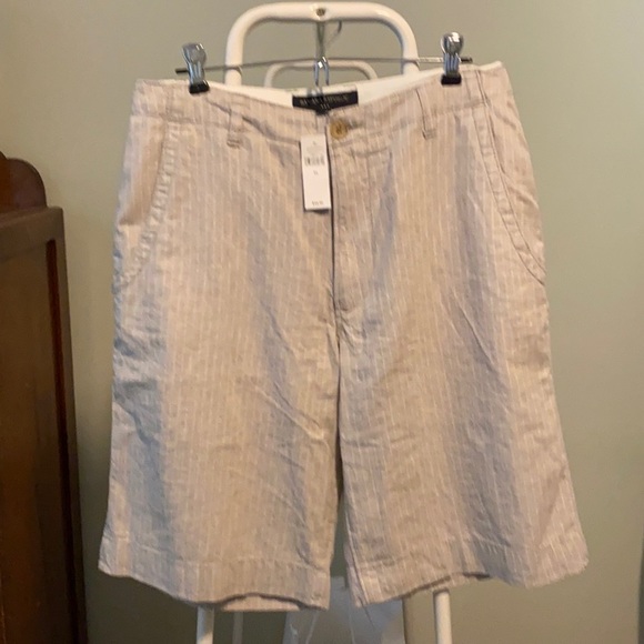 NWT Mens’ linen shorts. Banana Republic Factory - Picture 1 of 6